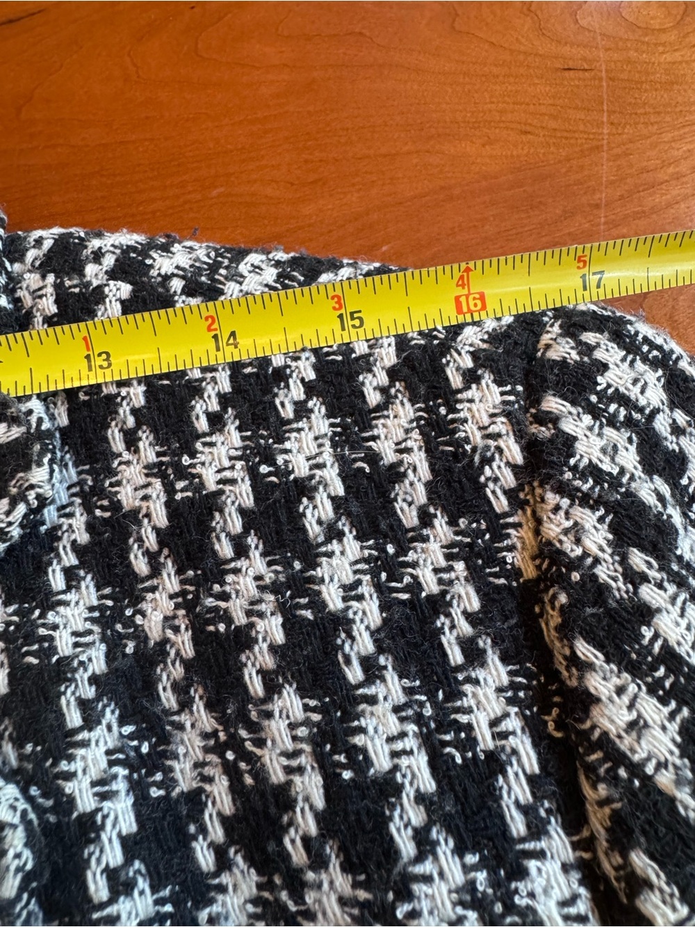 Requirements tweed houndstooth blazer Size 14 - Picture 9 of 12